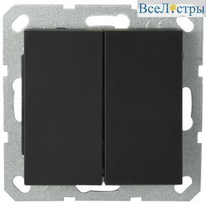 Переключатель 2-клавишный перекрестный Jasmart G3014PB