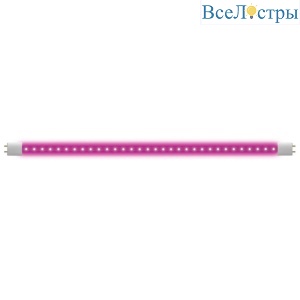 Лампа светодиодная для растений (UL-00006697) Uniel G13 9W прозрачная LED-T8-9W/SPSB/G13/CL PLP30WH