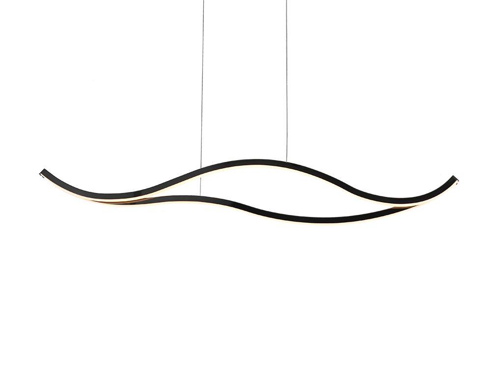 подвесной светодиодный светильник newport 15000 15205/s black glossy м0068942