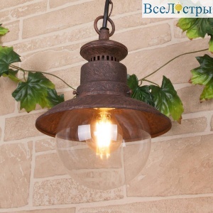 Уличный подвесной cветильник Elektrostandard Talli H GL 3002H брауни 4690389106583