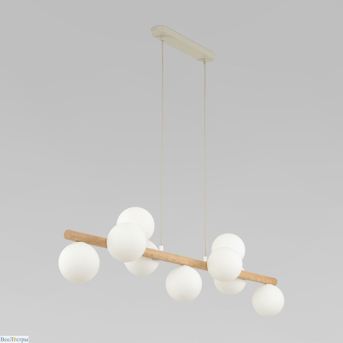 подвесная люстра tk lighting 5906 estera wood a068625