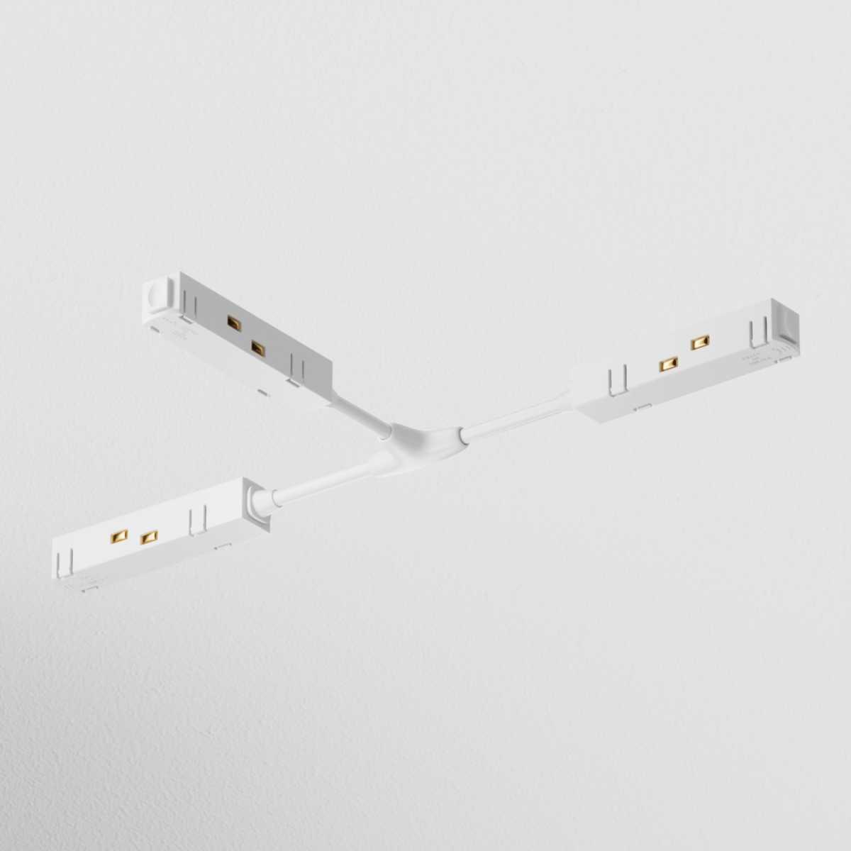 коннектор питания t-образный  maytoni technical gravity tra004cwt-22w