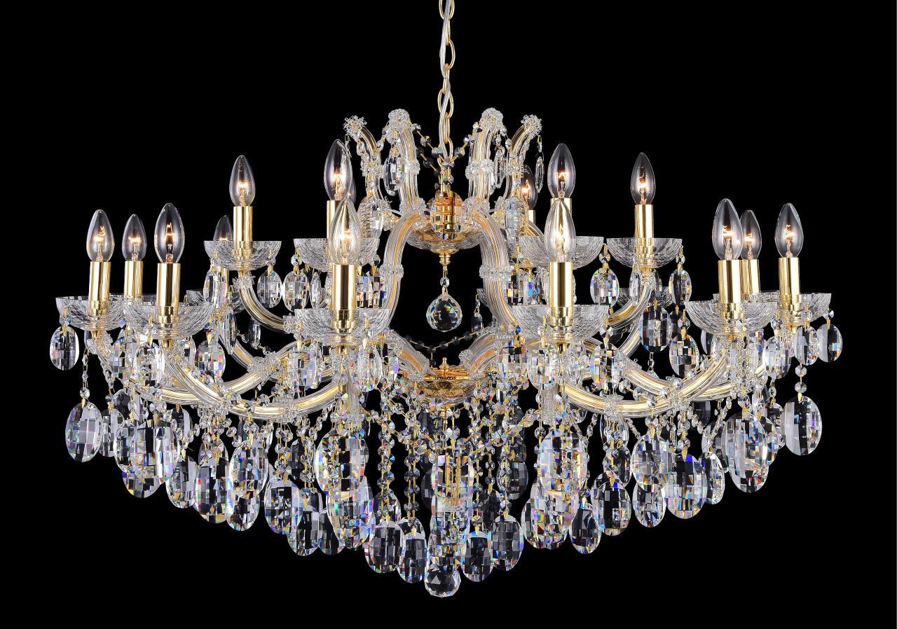 подвесная люстра crystal lux hollywood sp12+6 gold
