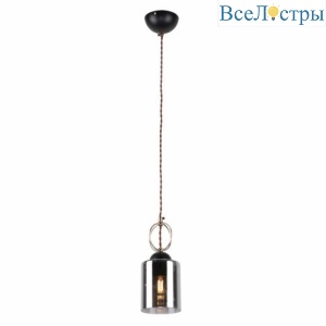 Подвесной светильник IMEX MD.0103-1-P BK+FGD