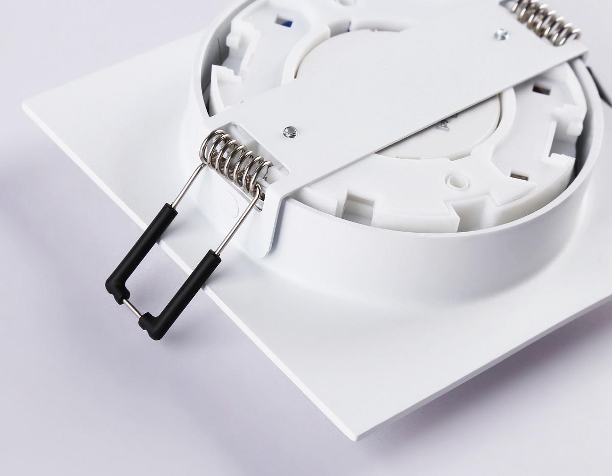 встраиваемый светильник ambrella light techno spot gx53 acrylic tech tn5221