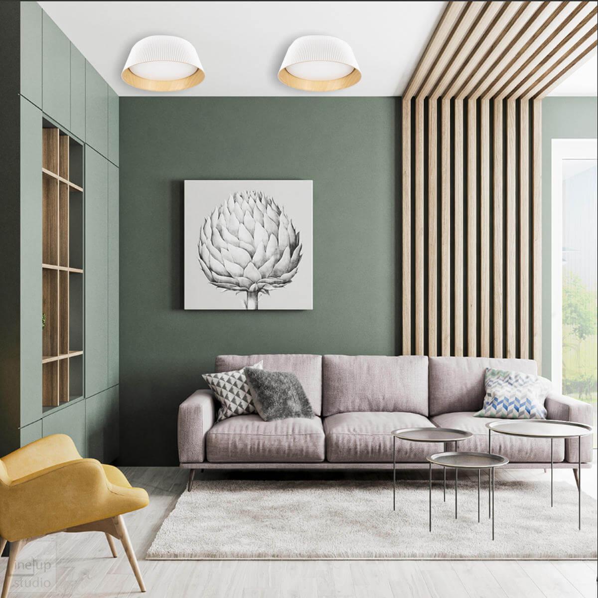 потолочный светодиодный светильник loft it evans 10224 white