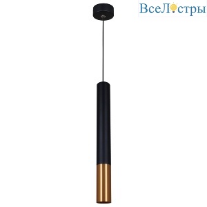 Подвесной светильник Reluce 16032-0.9-001IL LED5W BK+GD