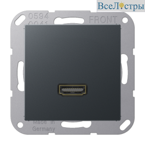 Розетка HDMI Jung MAA1112ANM