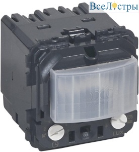 Датчик движения Legrand Celiane трехпроводной с нейтралью 400W 067025