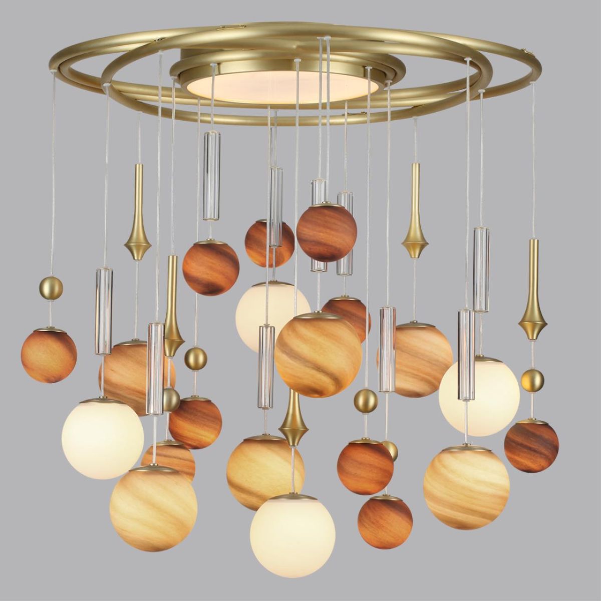 подвесная люстра odeon light modern callisto 5457/21c