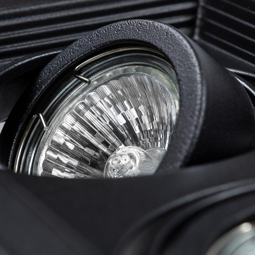 встраиваемый светильник arte lamp canis a6661pl-2bk