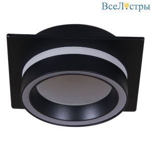 Встраиваемый светильник Reluce 53003-9.0-001LD GX53 BK