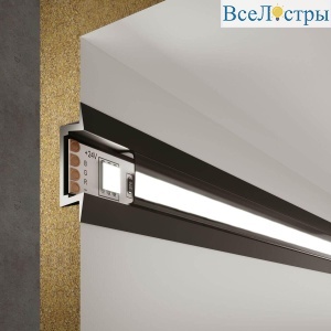 Профиль встраиваемый алюминиевый с рассеивателем Elektrostandard LL-2-ALP007 a053622