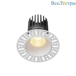 Встраиваемый светильник Maytoni Dip DL121-15W-2.7K-TRS-W
