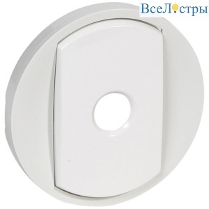 Лицевая панель Legrand Celiane переключателя с датчиком движения белая 068012