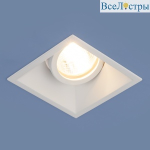 Встраиваемый светильник Elektrostandard 6070 MR16 WH белый 4690389097997