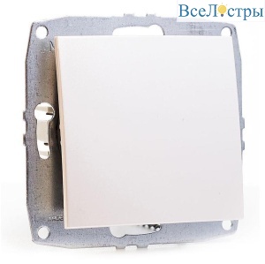Выключатель Mono Electric Despina/ Larissa одноклавишный жемчуг 500-002525-100