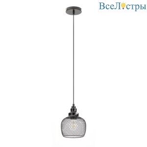 Подвесной светильник ЭРА PL8 BK Б0037455