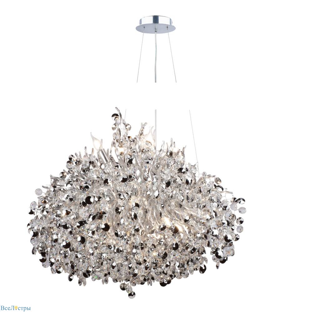 подвесная люстра am group faceted sp21 silver
