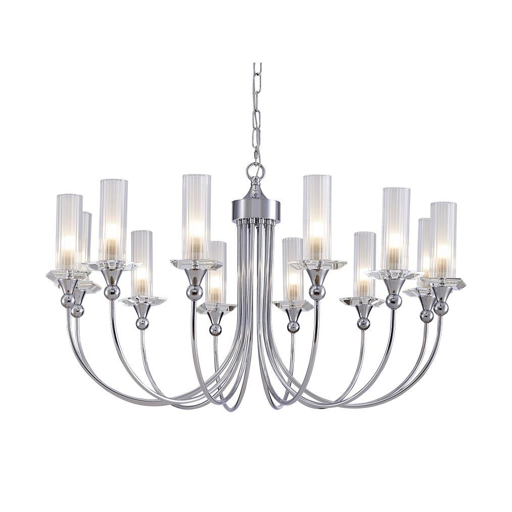 подвесная люстра newport сharlize 4586+6/с chrome м0070216