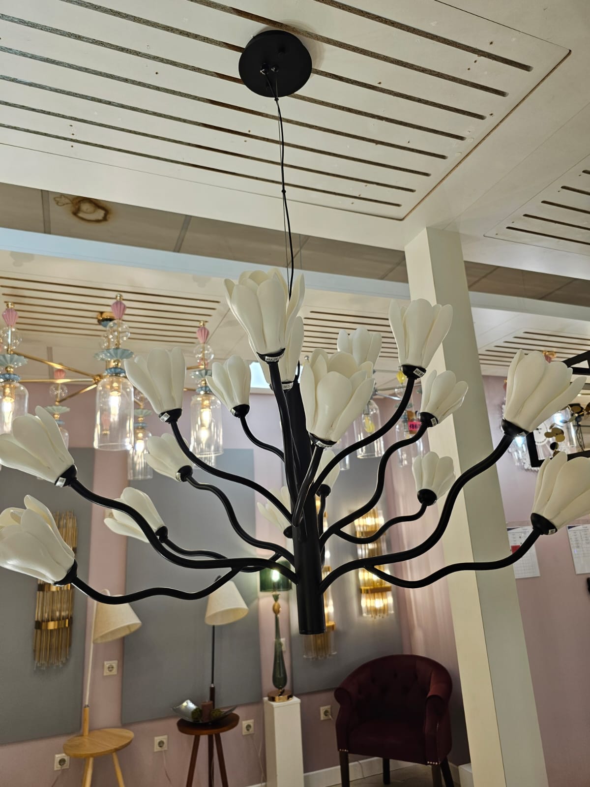 подвесная люстра odeon light gardi modern 5090/15