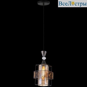 Подвесной светильник Reluce 03128-0.9-01 BK+PATINA GOLD