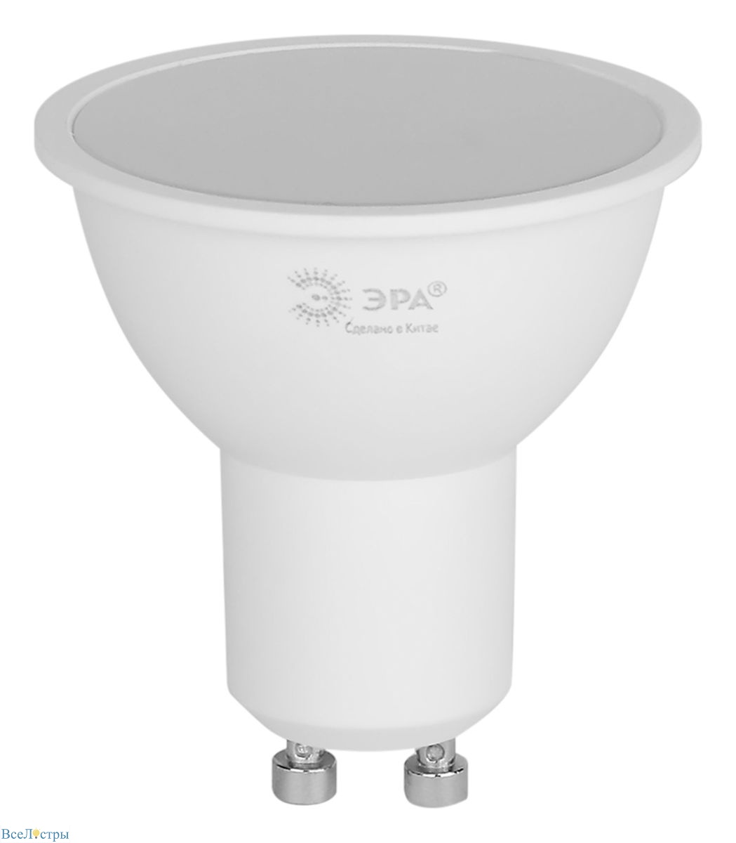светодиодная лампа эра led mr16-6w-865-gu10 gl б0067079