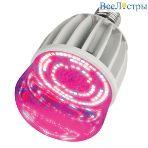Лампа светодиодная для растений (11098) Uniel E27 20W прозрачная LED-M80-20W/SP/E27/CL ALS55WH