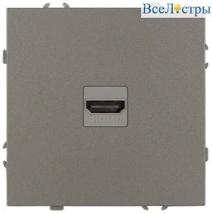 Розетка Эра Galaxy 15-3114-07 HDMI IP20 титан Б0070800
