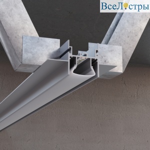 Алюминиевый профиль для натяжного/подвесного потолка Apeyron 08-56