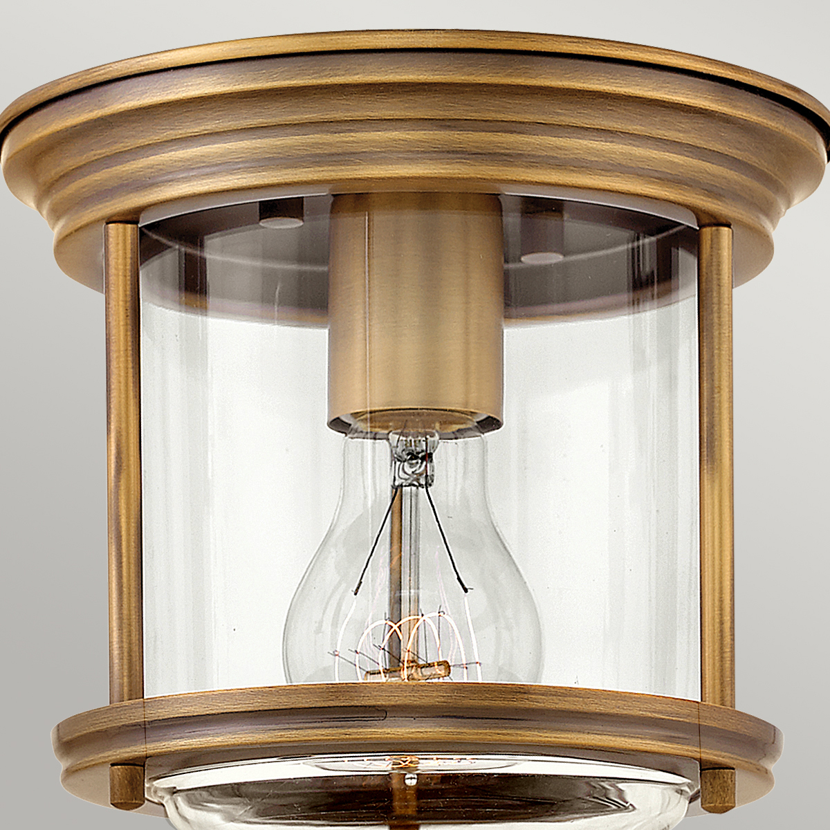 потолочный светильник hinkley hadrian qn-hadrian-mini-f-br-clear
