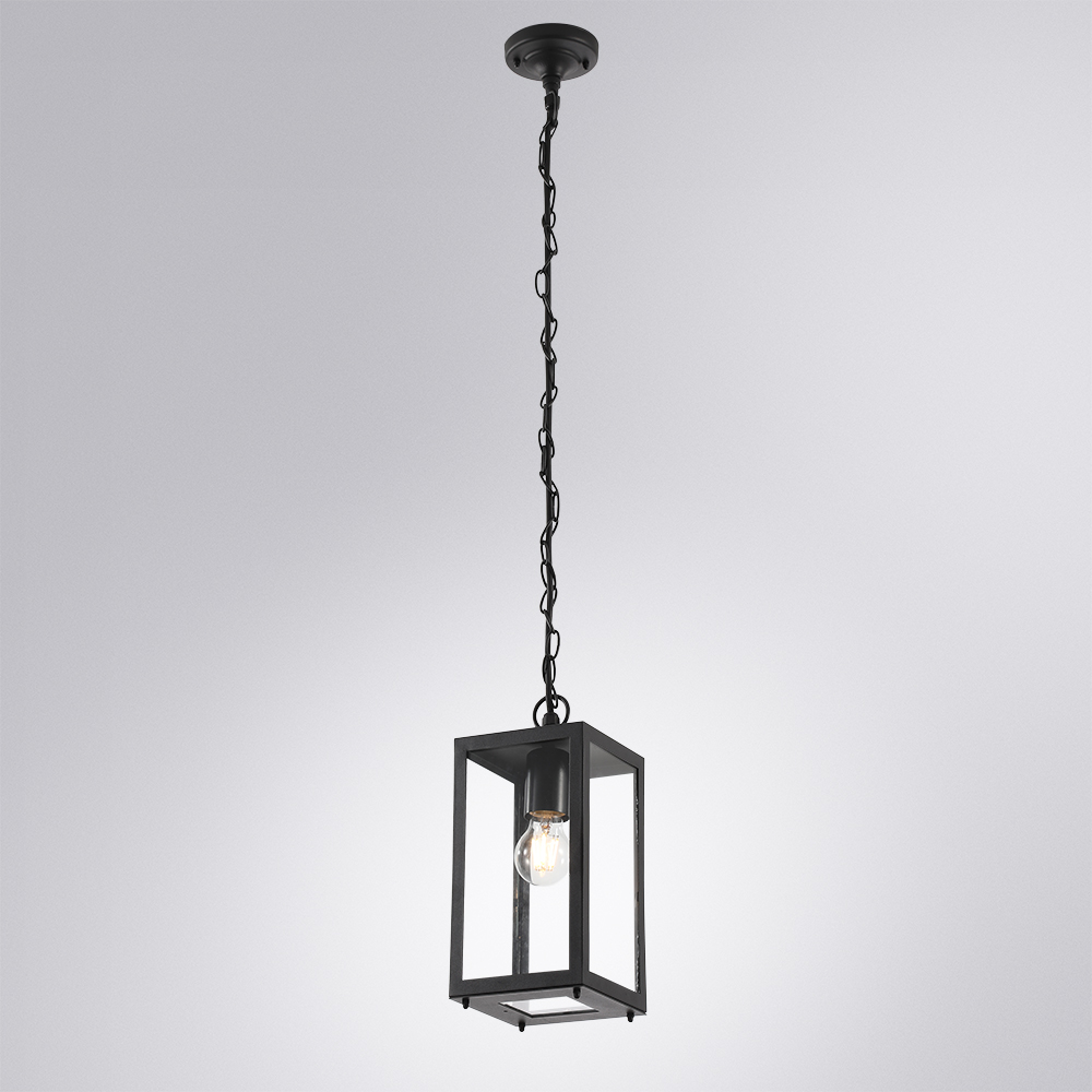 уличный подвесной светильник arte lamp belfast a4569so-1bk