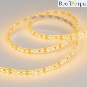 Светодиодная влагозащищенная лента Arlight 9,6W/m 120LED/m 2835SMD желтый 5M 014883(2)