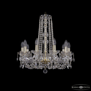 Подвесная люстра Bohemia Ivele Crystal 1402/10/195/h-58 G
