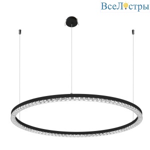 Подвесная люстра Arlight SP-DIAMOND-R650-36W Warm3000 (BK, 45 deg, 230V, TRIAC) 054473