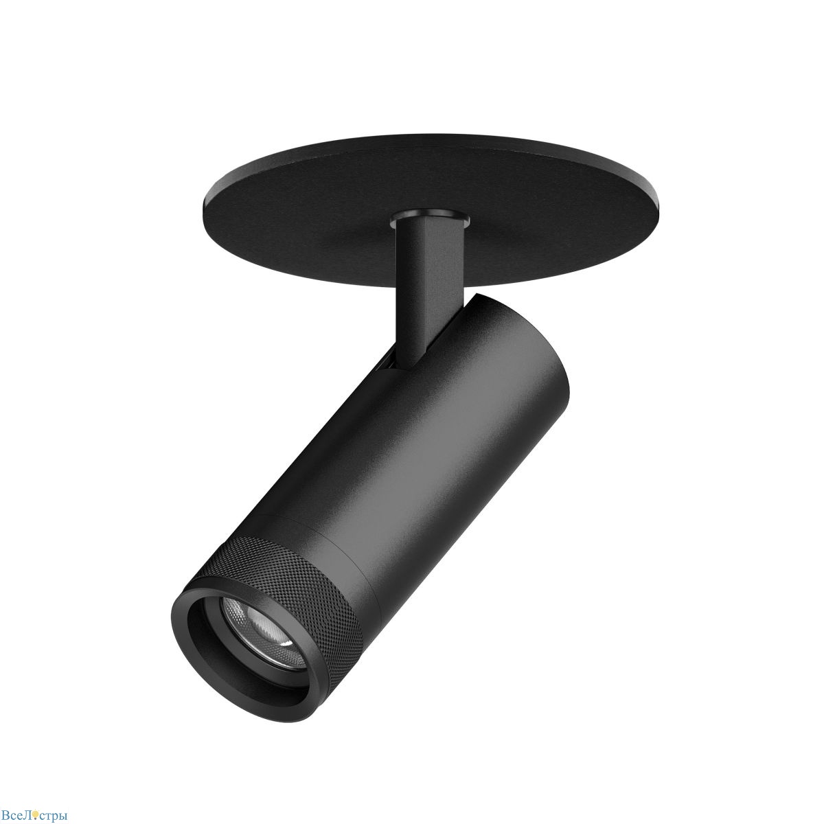 встраиваемый светильник 20-55g с адаптером lightstar canno pro c4127rs