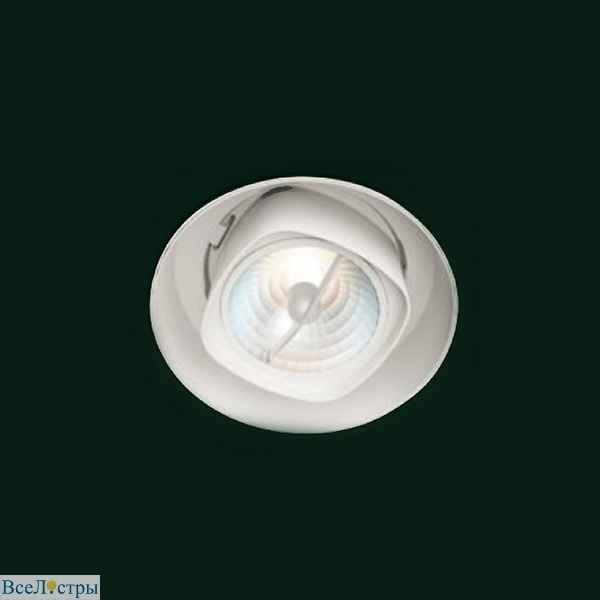 встраиваемый светильник leucos sd 401 white 0000879