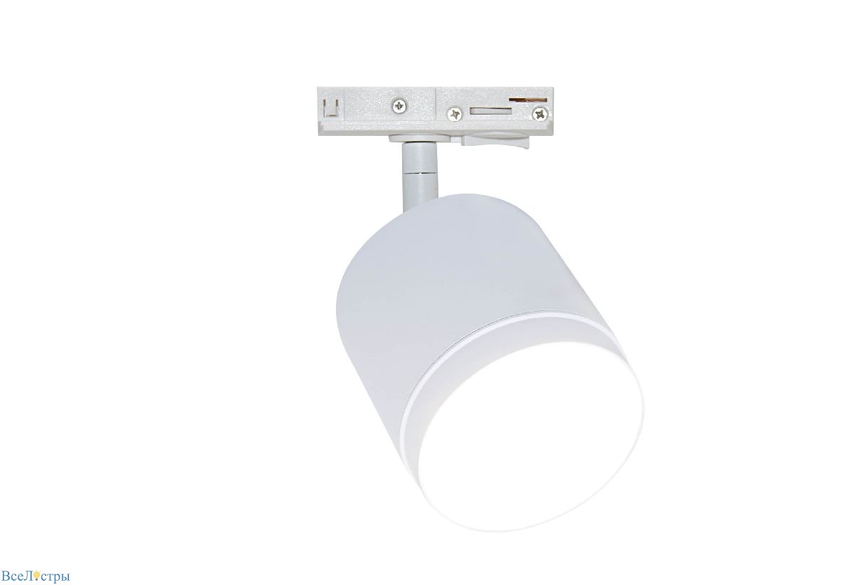 трековый однофазный светильник maytoni polar tr088-1-gx53-w