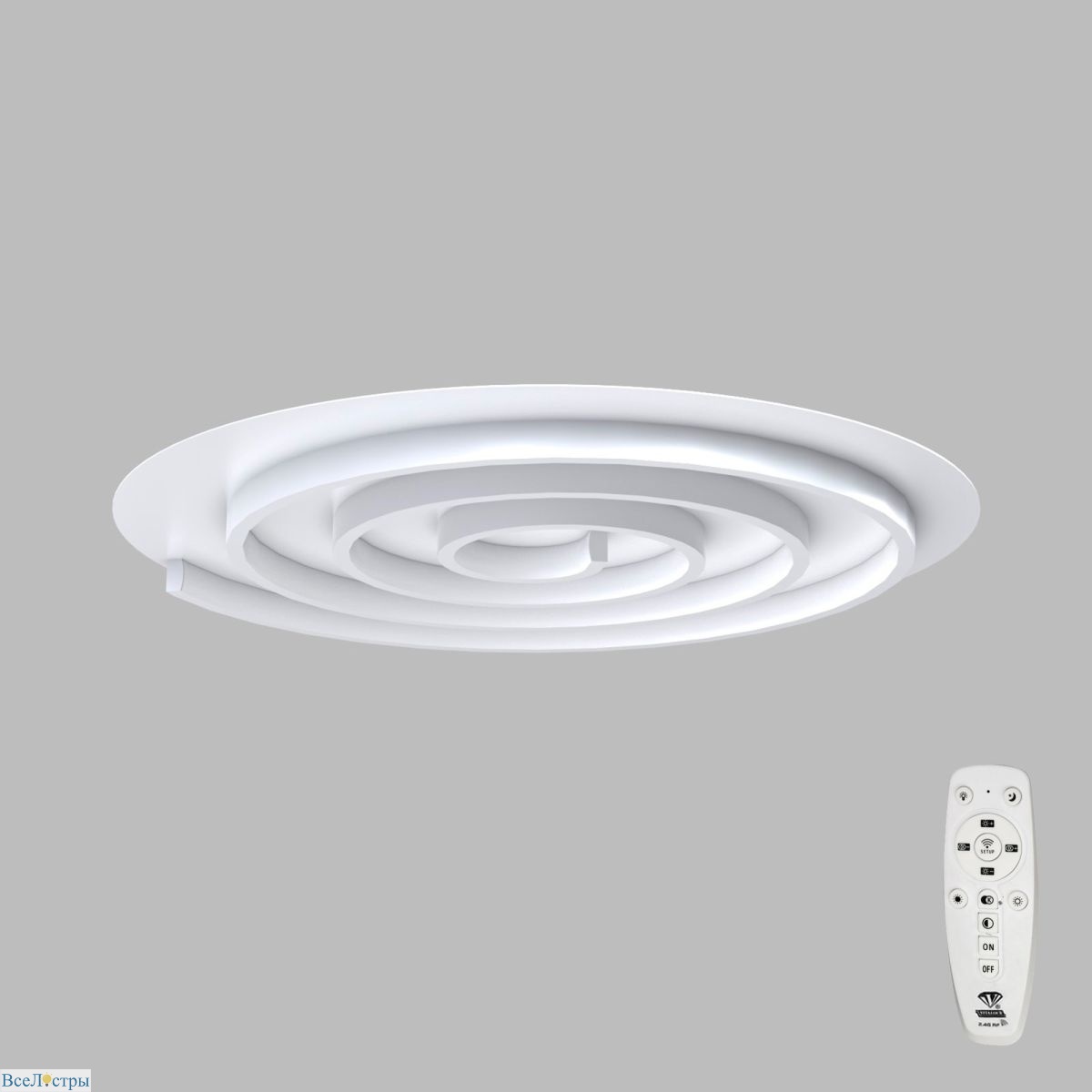 потолочная люстра vitaluce v2096dt-0/1pl