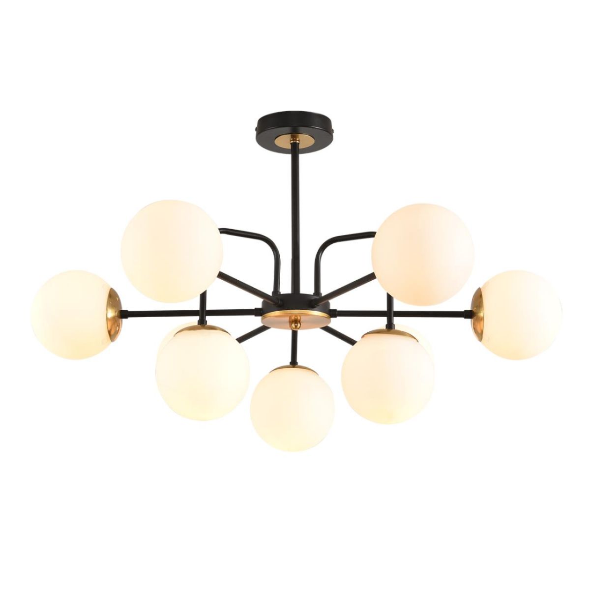 люстра на штанге lumion moderni elrona 8375/9c