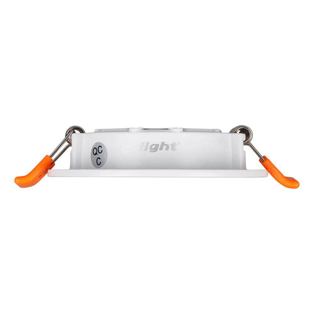 встраиваемый светодиодный светильник arlight dl-bl90-5w warm white 021432