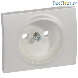 Лицевая панель Legrand Galea Life розетки 2К перламутр 771526