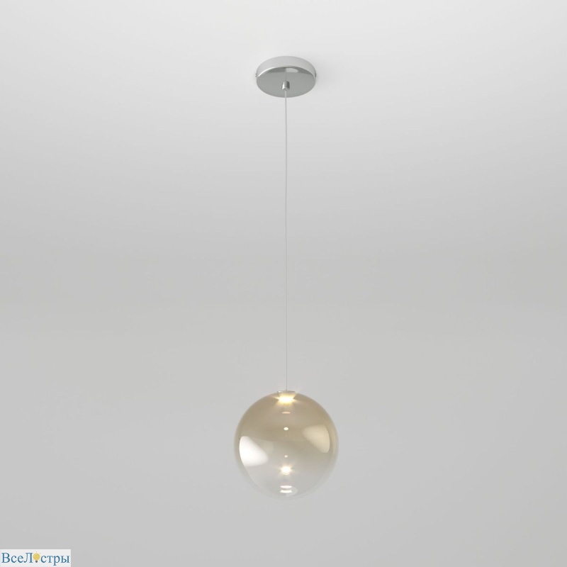 подвесной светильник eurosvet wonder 50231/1 led янтарный a058634