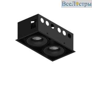 Корпус встраиваемого светильника SWG COMBO-CRD2-BL 006674