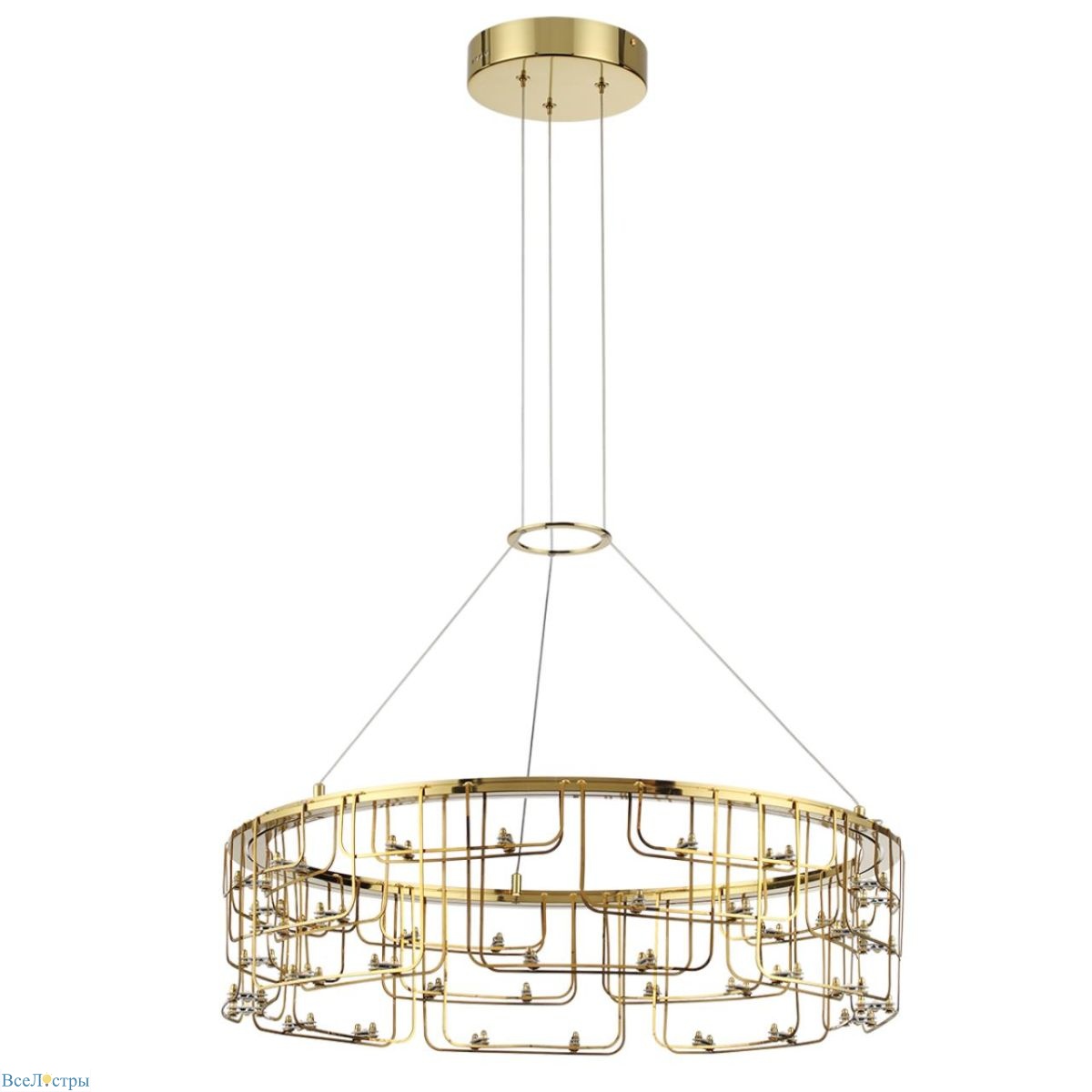 подвесная люстра odeon light hightech zaha 7060/44l