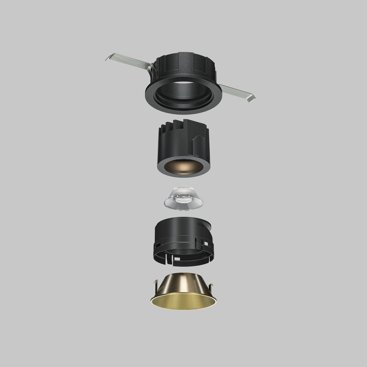 декоративная рамка-отражатель maytoni technical wise ring057-7-mg