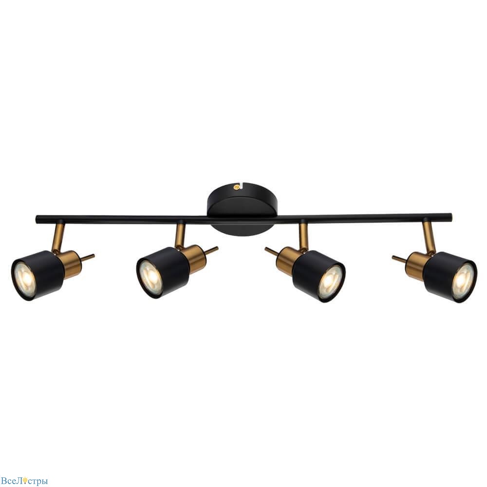 спот arte lamp almach a1906pl-4bk