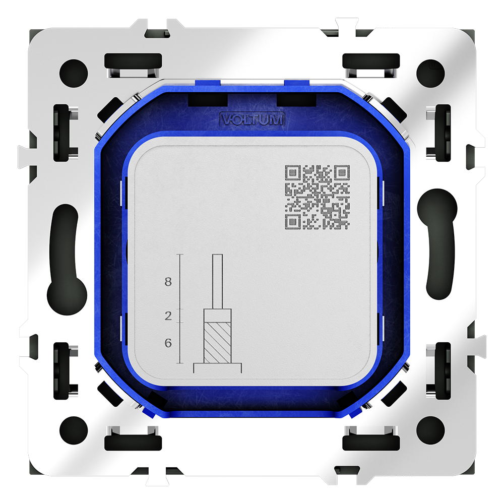 розетка телевизионная voltum s70 vls060406 (титан)