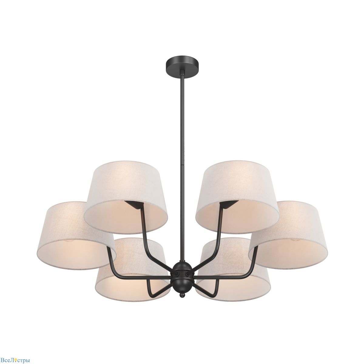 люстра на штанге maytoni modesto mod360pl-06b