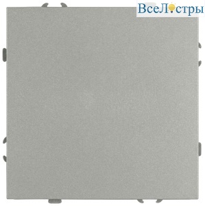 Кнопка Эра Galaxy 15-1109-03 10АХ-250В IP20 алюминий Б0070757